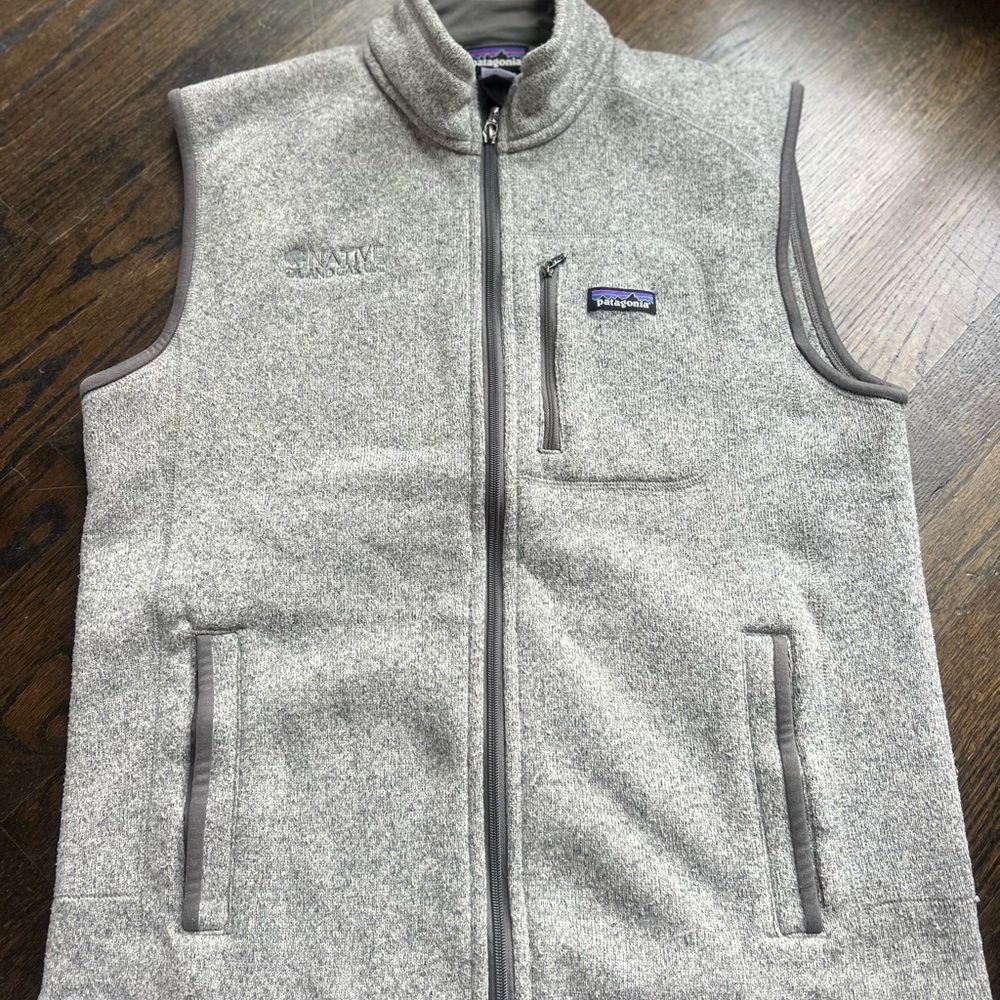 Men’s Patagonia Gray Fleece Vest